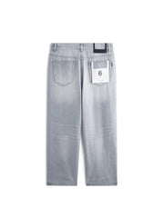 Men's Casual Vintage-Wash Jeans