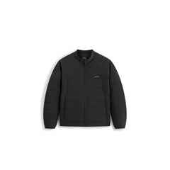 Men's Casual Stand-Collar Channel-Quilted Down Jacket