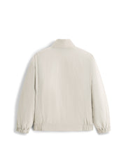 Men's Casual Beige Jacket-Style Down Jacket