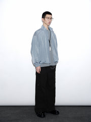 Men's Stand-Collar Relaxed Jacket