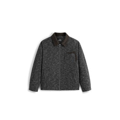 Men's Casual Barn-Style Knit Padded Jacket