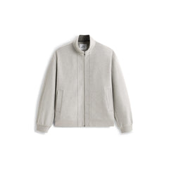 Men's Casual Fine Wool-Blend Textured Jacket