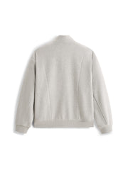 Men's Casual Fine Wool-Blend Textured Jacket