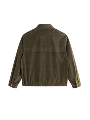 Men's American Vintage Flocked Denim Jacket