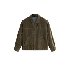 Men's American Vintage Flocked Denim Jacket