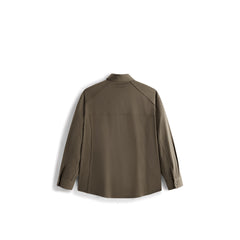 Men's Old Money Style Solid Long-Sleeve Shirt