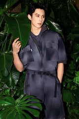 Men's Tie-Dye Utility Shorts