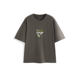 Men's Cotton Printed Short-Sleeve T-Shirt