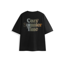 Men's Loose-Fit Letter Graphic T-Shirt