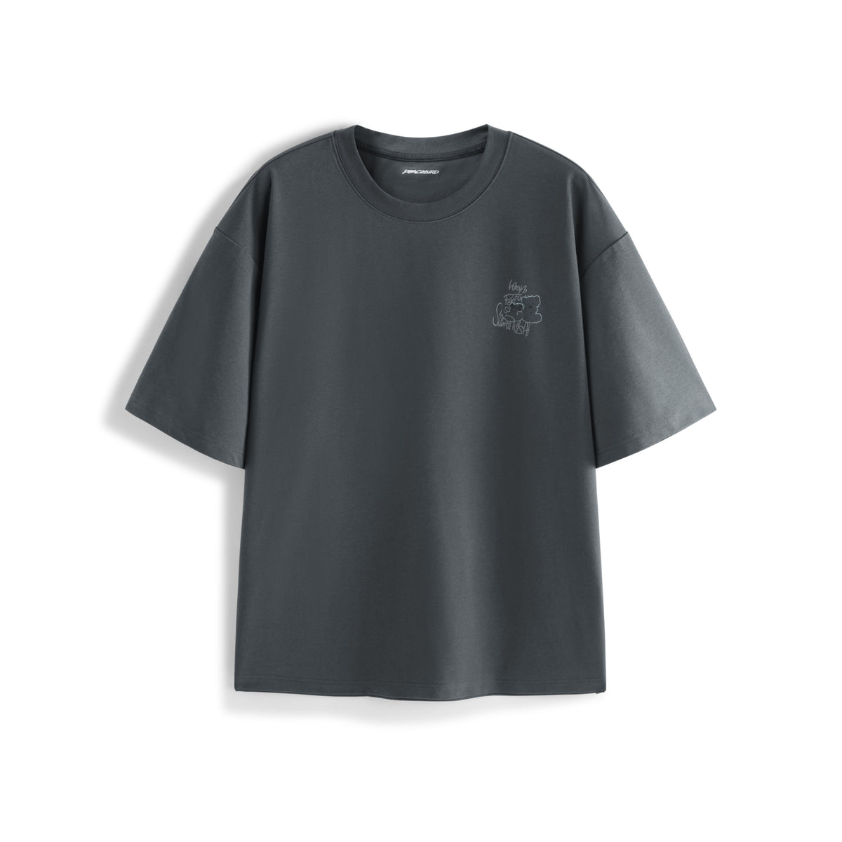 Men's cool-feel printed short-sleeve T-shirt