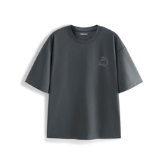 Men's cool-feel printed short-sleeve T-shirt