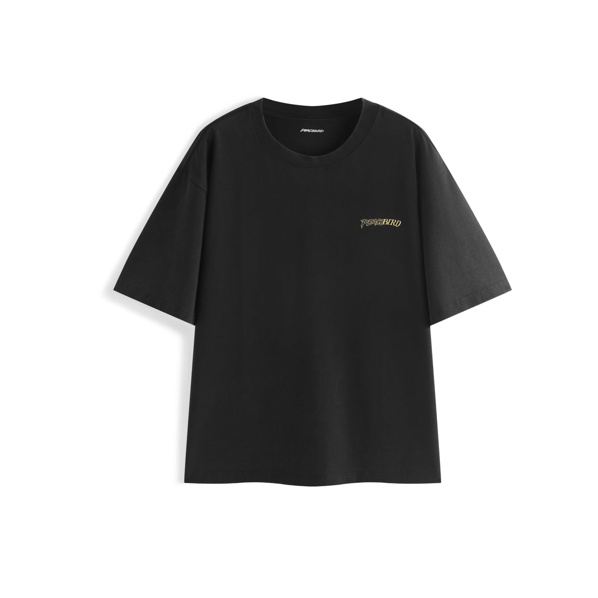 Men's loose-fit washed short-sleeve shirt