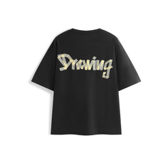 Men's loose-fit washed short-sleeve shirt
