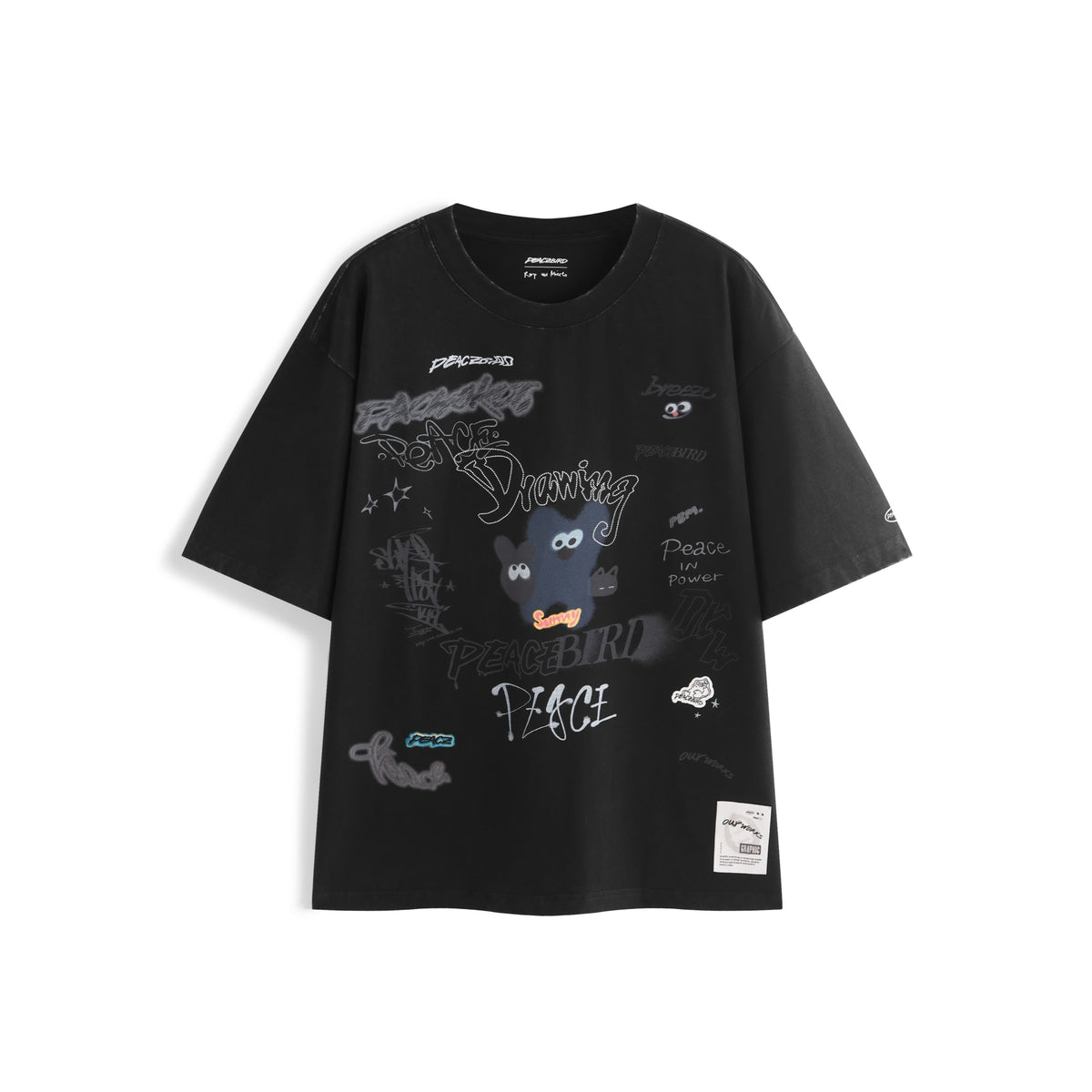 Men's Printed Short-Sleeved T-Shirt