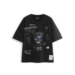 Men's Printed Short-Sleeved T-Shirt