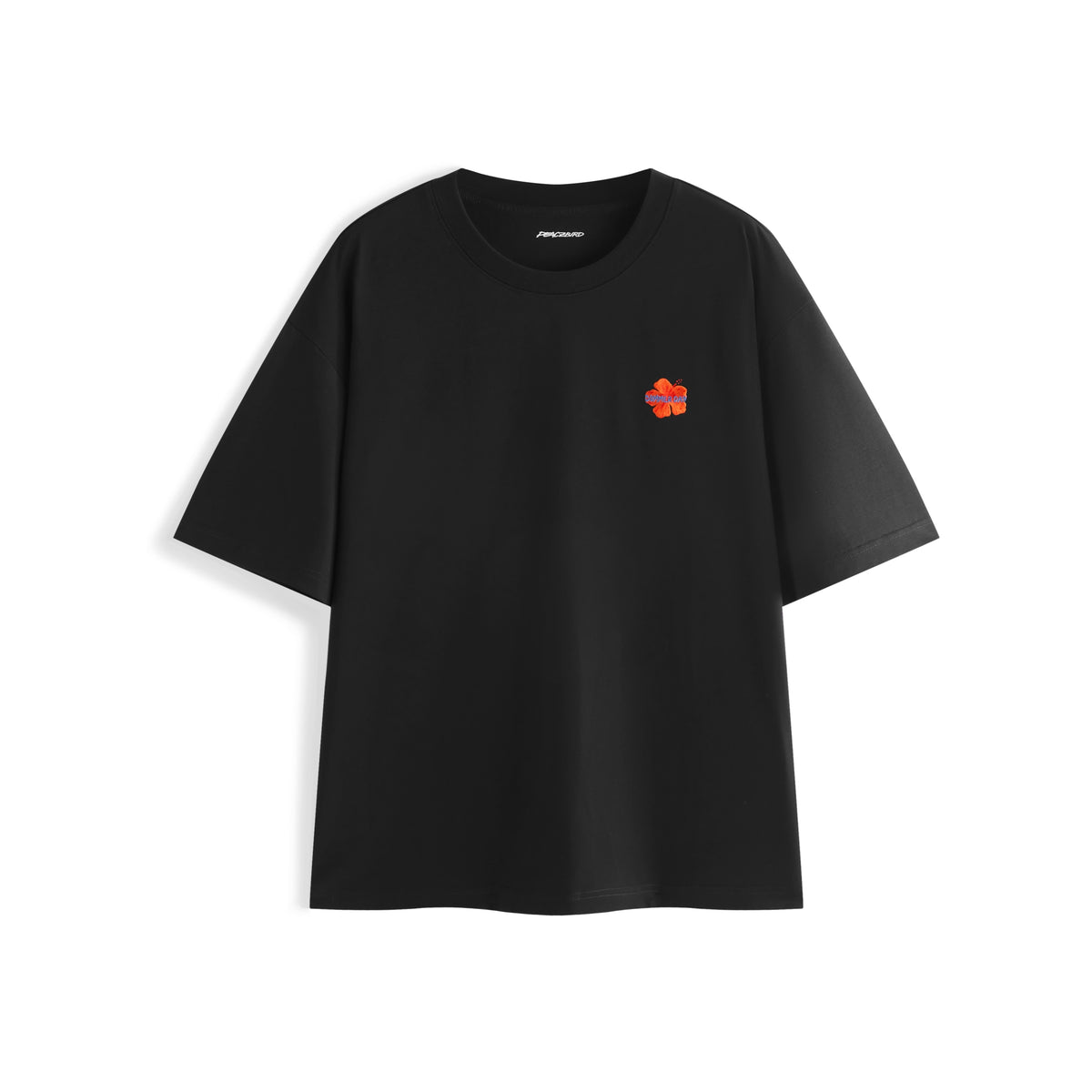 Men's American-style Color-block Printed T-shirt