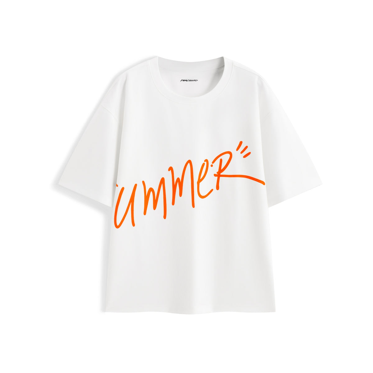 Men's Color Block Letter Print Short Sleeve T-shirt
