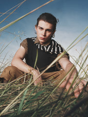 Men's Casual Loose Straight Mid-Length Pants