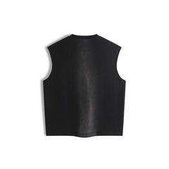 Men's Loose Vintage Washed Tank Top
