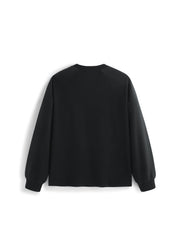 Men's Casual Paneled Crewneck Sweatshirt