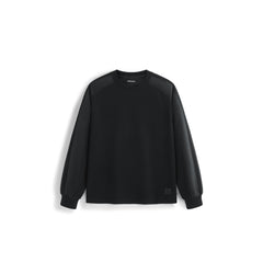 Men's Casual Paneled Crewneck Sweatshirt