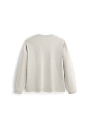 Men's Commuter Herringbone Faux Two-Piece Knit Top