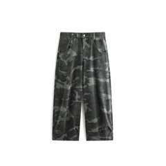 Men's American Vintage Camo Relaxed-Fit Jeans