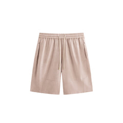 Men's Straight-Leg Lyocell Mid-Length Shorts