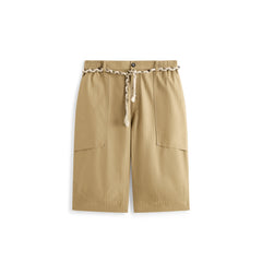 Men's Casual Loose Straight Mid-Length Pants