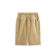 Men's Casual Loose Straight Mid-Length Pants