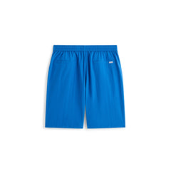 Men's Blue Casual Mid-Length Shorts