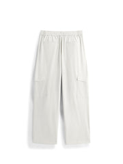 Men's Casual White Parachute Pants