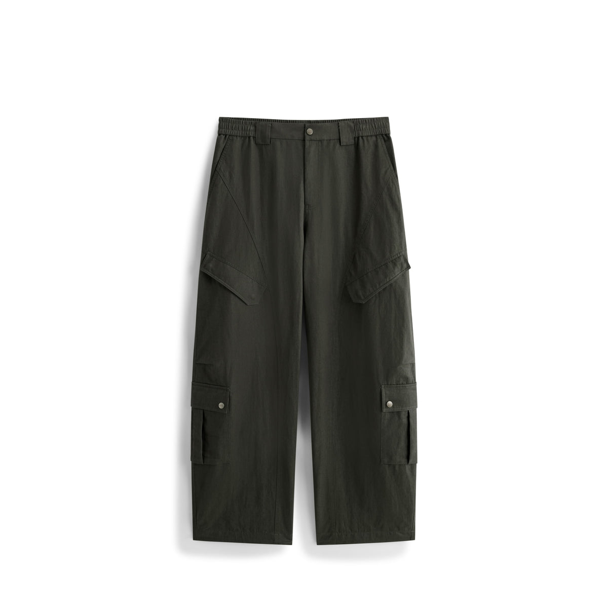 Men's Casual Relaxed Wide-Leg Cargo Pants