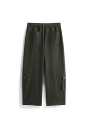 Men's Casual Relaxed Wide-Leg Cargo Pants