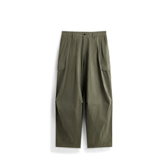Men's Casual Olive Large-Capacity Cargo Pants