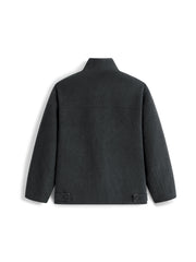 Men's Commuter Stand-Collar Wool-Blend Double-Face Coat