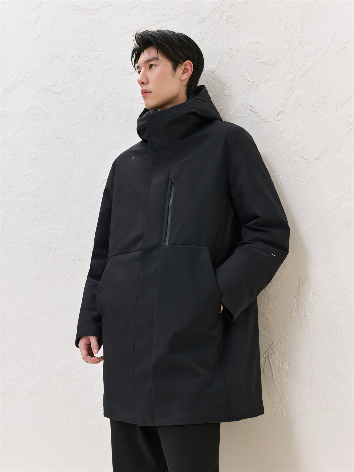 Men's Elegant Waterproof Long Puffer Jacket