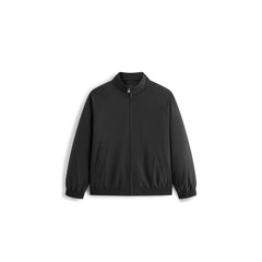 Men's Casual Harrington Stand-Collar White Duck Down Puffer