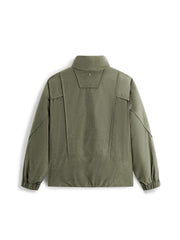 Men's American Streetwear Cold-Proof Stand-Collar Down Jacket