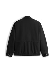 Men's Commuter Stand-Collar White Duck Down Jacket-Style Down Jacket