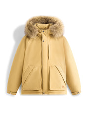 Men's Outdoor Durable Warm Solid Down Jacket