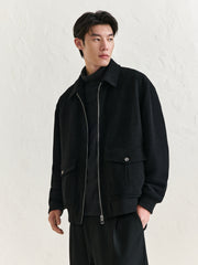 Men's Textured Quilted Jacket