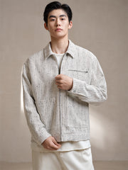 Men's Tweed Texture Jacket