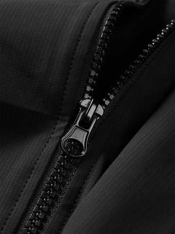 Men's Spliced Stand Collar Jacket