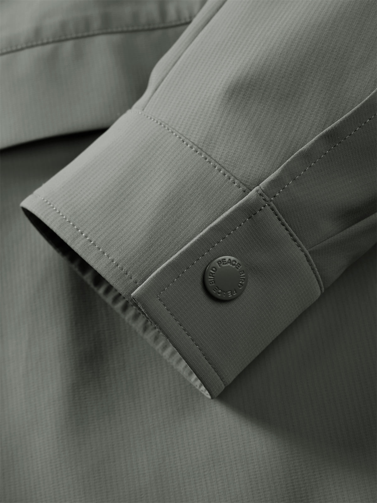 Men's Spliced Stand Collar Jacket