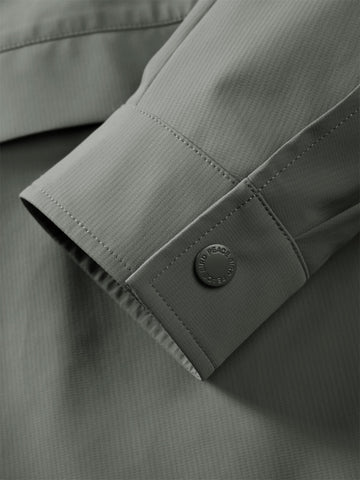 Men's Spliced Stand Collar Jacket