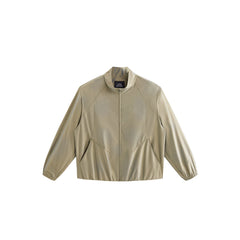Men's Casual Aurora-Fabric Stand-Collar Jacket