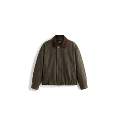 Men's Barn-Style Washed Distressed Jacket