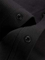 Men's Black Jacquard Shirt