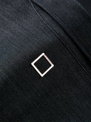 Men's Relaxed Shirt with Contrast Topstitching